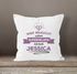 Kissen-Bezug personalisierbar Spruch Wer braucht schon Superhelden. Ich hab und Wunsch-Name individuelles Geschenk SpecialMe®preview