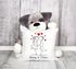 Kissen-Bezug Personalisierbares Liebespaar Strichmännchen Kissen-Hülle mit Namen Baumwolle Geschenke Dekokissen SpecialMe®preview