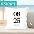 Kissen-Bezug personalisiert Hochzeit mit Namen und Datum Hochzeitsgeschenk Geschenkidee Jahrestag Kissenhülle SpecialMe®preview