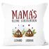 Kissen-Bezug personalisiert Mama's kleine Scheißerchen und anpassbare Namen Kackhaufen Geschenk Muttertag MoonWorks®preview