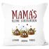 Kissen-Bezug personalisiert Mama's kleine Scheißerchen und anpassbare Namen Kackhaufen Geschenk Muttertag MoonWorks®preview