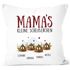 Kissen-Bezug personalisiert Mama's kleine Scheißerchen und anpassbare Namen Kackhaufen Geschenk Muttertag MoonWorks®preview