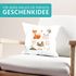 Kissen-Bezug personalisiert mit Name Datum Gewicht Fuchsmotiv Geburtskissen Geschenk Geburt Baby SpecialMe®preview