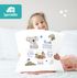Kissen-Bezug personalisiert mit Name Datum Gewicht Fuchsmotiv KoalaGeburtskissen Geschenk Geburt Baby SpecialMe®preview