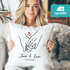 Kissen-Bezug personalisiert mit Namen und Datum Motiv Hände Herz Geschenk Partner Mann Frau Liebe SpecialMe®preview