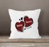 Kissen-Bezug Personalisiertes Herz-Motiv für Paare Kissen-Hülle mit Namen Datum Baumwolle personalisierte Geschenke Dekokissen SpecialMe®preview
