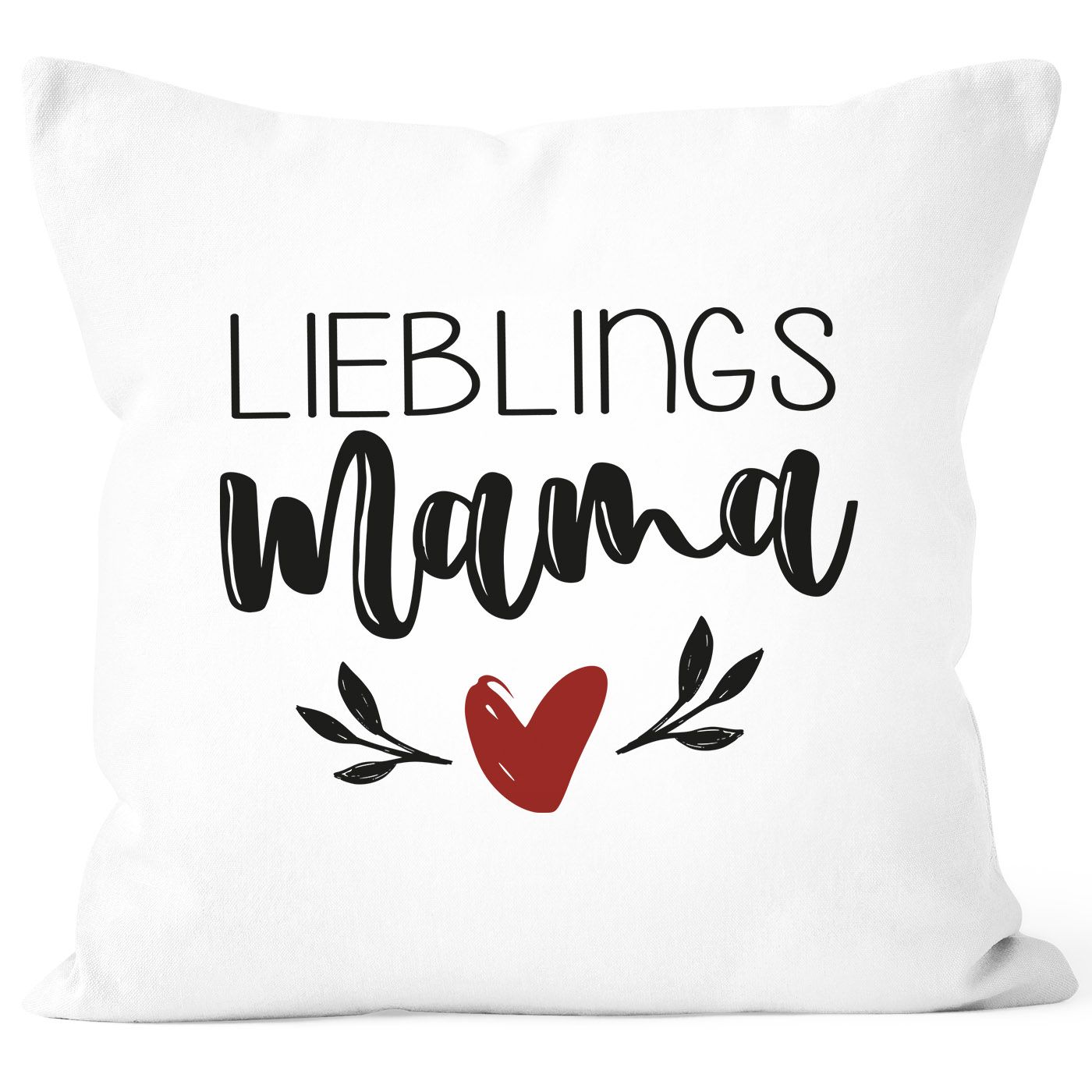 KissenBezug Schriftzug Lieblingsmama Geschenk für Mama Muttertag