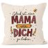 Kissen-Bezug Spruch Glück ist eine Mama wie dich zu haben Geschenk Muttertag Dankeschön Geschenk für Mama SpecialMe®preview