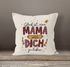 Kissen-Bezug Spruch Glück ist eine Mama wie dich zu haben Geschenk Muttertag Dankeschön Geschenk für Mama SpecialMe®preview