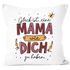 Kissen-Bezug Spruch Glück ist eine Mama wie dich zu haben Geschenk Muttertag Dankeschön Geschenk für Mama SpecialMe®preview