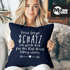 Kissen-Bezug Spruch Keine Sorge Schatz Spruch lustig Geschenk Liebe Hochzeitstag Valentinstag MoonWorks®preview