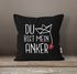 Kissen-Bezug Spruch Liebe du bist mein Anker Origami Papierschiffchen Print Geschenk Valentinstag Freund Freundin Mann Frau MoonWorks®preview