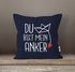 Kissen-Bezug Spruch Liebe du bist mein Anker Origami Papierschiffchen Print Geschenk Valentinstag Freund Freundin Mann Frau MoonWorks®preview
