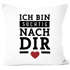Kissen-Bezug Spruch Liebe Liebeserklärung Ich bin süchtig nach dir Herz Geschenk Verliebte Jahrestag Moonworks®preview