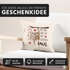 Kissen-Bezug Spruch Mit dir bin ich am liebsten faul Faultier Geschenk Liebe Freundschaft Valentinstag Geburtstag Freund Freundin MoonWorks®preview