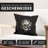 Kissen-Bezug Totenkopf Rosen Skull Flower Totenschädel Dekokissen Autiga®preview