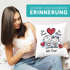 Kissen-Bezug verliebte Strichmännchem Ich Deins Du Meins Herz Geschenk Valentinstag Jahrestag SpecialMe®preview