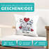 Kissen-Bezug verliebte Strichmännchem Ich Deins Du Meins Herz Geschenk Valentinstag Jahrestag SpecialMe®preview