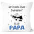 Kissen-Bezug Wer braucht schon Superhelden ich hab Mama Papa Opa Oma Kissen-Hülle Wunschname Baumwolle personalisierte Geschenke SpecialMe®preview