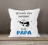 Kissen-Bezug Wer braucht schon Superhelden ich hab Mama Papa Opa Oma Kissen-Hülle Wunschname Baumwolle personalisierte Geschenke SpecialMe®preview