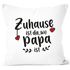 Kissen-Bezug Zuhause ist da, wo Mama ist Geschenk für Mutti Muttertag Weihnachten Geburtstag SpecialMe®preview