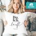 Kissen-Bezug zur Hochzeit mit Namen Datum Spruch Du Ich läuft  Hochzeitsgeschenk Kissenhülle SpecialMe®preview