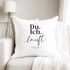 Kissen-Bezug zur Hochzeit mit Namen Datum Spruch Du Ich läuft  Hochzeitsgeschenk Kissenhülle SpecialMe®preview