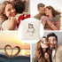 Kissen-Bezug zur Hochzeit mit Namen Datum Spruch Du Ich läuft  Hochzeitsgeschenk Kissenhülle SpecialMe®preview