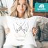 Kissen-Bezug zur Hochzeit mit Namen und Datum Hände-Grafik Hochzeitsgeschenk Kissenhülle SpecialMe®preview