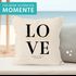 Kissen-Bezug  zur Hochzeit mit Namen und Datum Schriftzug Love Hochzeitsgeschenk Kissenhülle SpecialMe®preview