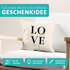 Kissen-Bezug  zur Hochzeit mit Namen und Datum Schriftzug Love Hochzeitsgeschenk Kissenhülle SpecialMe®preview