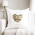 Kissen-Bezug zur Hochzeit personalisiert mit Namen und Datum Herz-Design Hochzeitsgeschenk Kissenhülle SpecialMe®preview