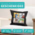 Kissen-mit Foto-Collage personalisiert mit bis zu 4 Bildern Wunschtext Fotogeschenk Papa selbst gestalten Dekokissen SpecialMe®preview
