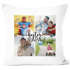 Kissen-mit Foto-Collage personalisiert mit bis zu 4 Bildern Wunschtext Fotogeschenk Papa selbst gestalten Dekokissen SpecialMe®preview