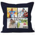 Kissen-mit Foto-Collage personalisiert mit bis zu 4 Bildern Wunschtext Fotogeschenk Papa selbst gestalten Dekokissen SpecialMe®preview