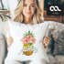 Kissenbezug Ananas Aloha Hawaii Blumen Pineapple Tropical Summer Jungle Paradise Hummingbird Kissen-Hülle Deko-Kissen quadratisch Baumwolle Autiga®preview
