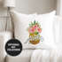 Kissenbezug Ananas Aloha Hawaii Blumen Pineapple Tropical Summer Jungle Paradise Hummingbird Kissen-Hülle Deko-Kissen quadratisch Baumwolle Autiga®preview