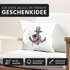 Kissenbezug Anker Blumen Wasserfarben Anchor Flowers Watercolor Kissen-Hülle Deko-Kissen Baumwolle Autiga®preview