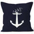 Kissenbezug Anker Vögel Anchor Birds Kissenhülle Dekokissen 40x40 Baumwolle Autiga®preview