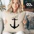 Kissenbezug Anker Vögel Anchor Birds Kissenhülle Dekokissen 40x40 Baumwolle Autiga®preview