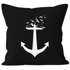 Kissenbezug Anker Vögel Anchor Birds Kissenhülle Dekokissen 40x40 Baumwolle Autiga®preview