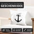 Kissenbezug Anker Vögel Anchor Birds Kissenhülle Dekokissen 40x40 Baumwolle Autiga®preview