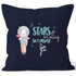 Kissenbezug Astronaut Einhorn Unicorn the stars are calling and i must go 40x40 Baumwolle MoonWorks®preview