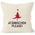 Kissenbezug Atännschen please! Weihnachts-Deko-Kissen Geschenk MoonWorks®preview