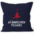 Kissenbezug Atännschen please! Weihnachts-Deko-Kissen Geschenk MoonWorks®preview