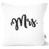 Kissenbezug Aufdruck Mr Mrs Partner-Geschenk Hochzeitsgeschenk Pärchen Geschenkidee Ehemann Ehefrau Moonworks®preview
