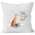Kissenbezug Baby it`s cold outside Fuchs Winter Kissen-Hülle Weihnachten Schnee Fox Autiga®preview