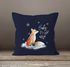 Kissenbezug Baby it`s cold outside Fuchs Winter Kissen-Hülle Weihnachten Schnee Fox Autiga®preview