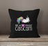 Kissenbezug Be a magic caticorn Einhorn Unicorn Kissen-Hülle Deko-Kissen 40x40  Baumwolle MoonWorks®preview