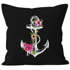Kissenbezug Blumen Anker Flower Anchor Watercolor 40x40 Baumwolle Autiga®preview